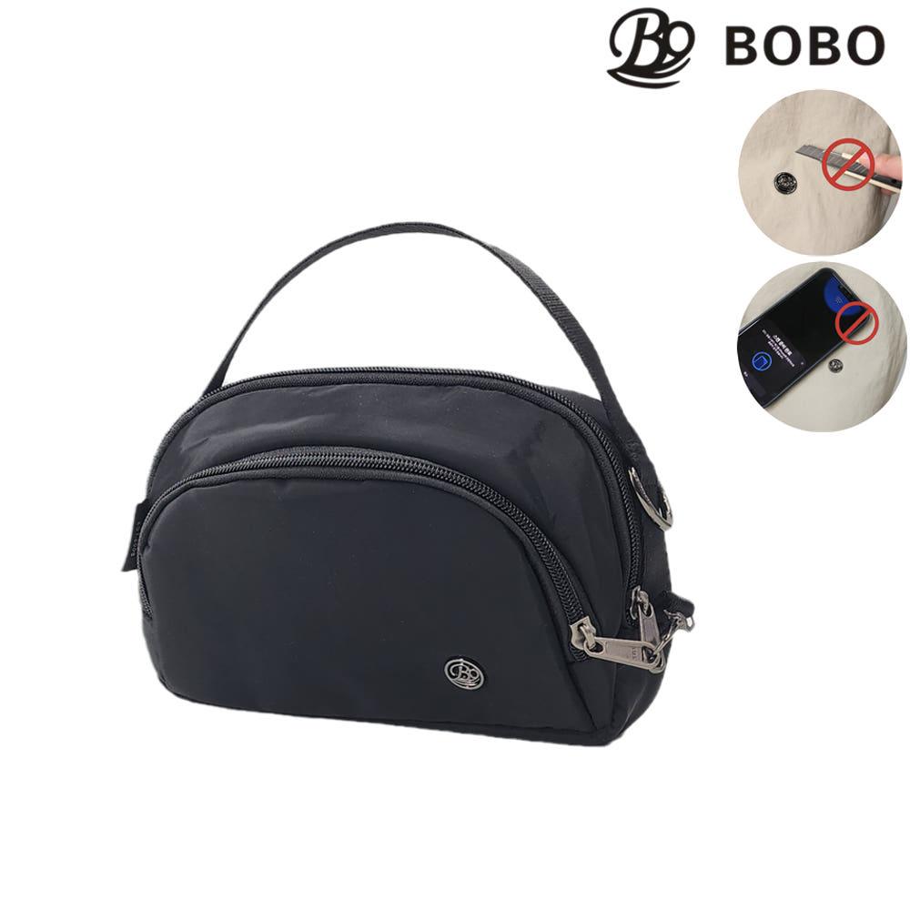 BOBO 旅行用クロスボディバッグ ヨーロッパ・日本旅行 スマホバッグ 盗難防止 RFIDブロック スリングバッグ B9078