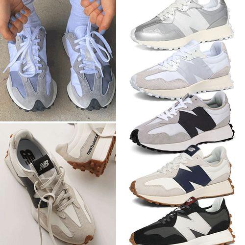 [New Balance] 327 スニーカー Moonbeam/Sea Salt/Black MS327FE WS327KB WS327KC
