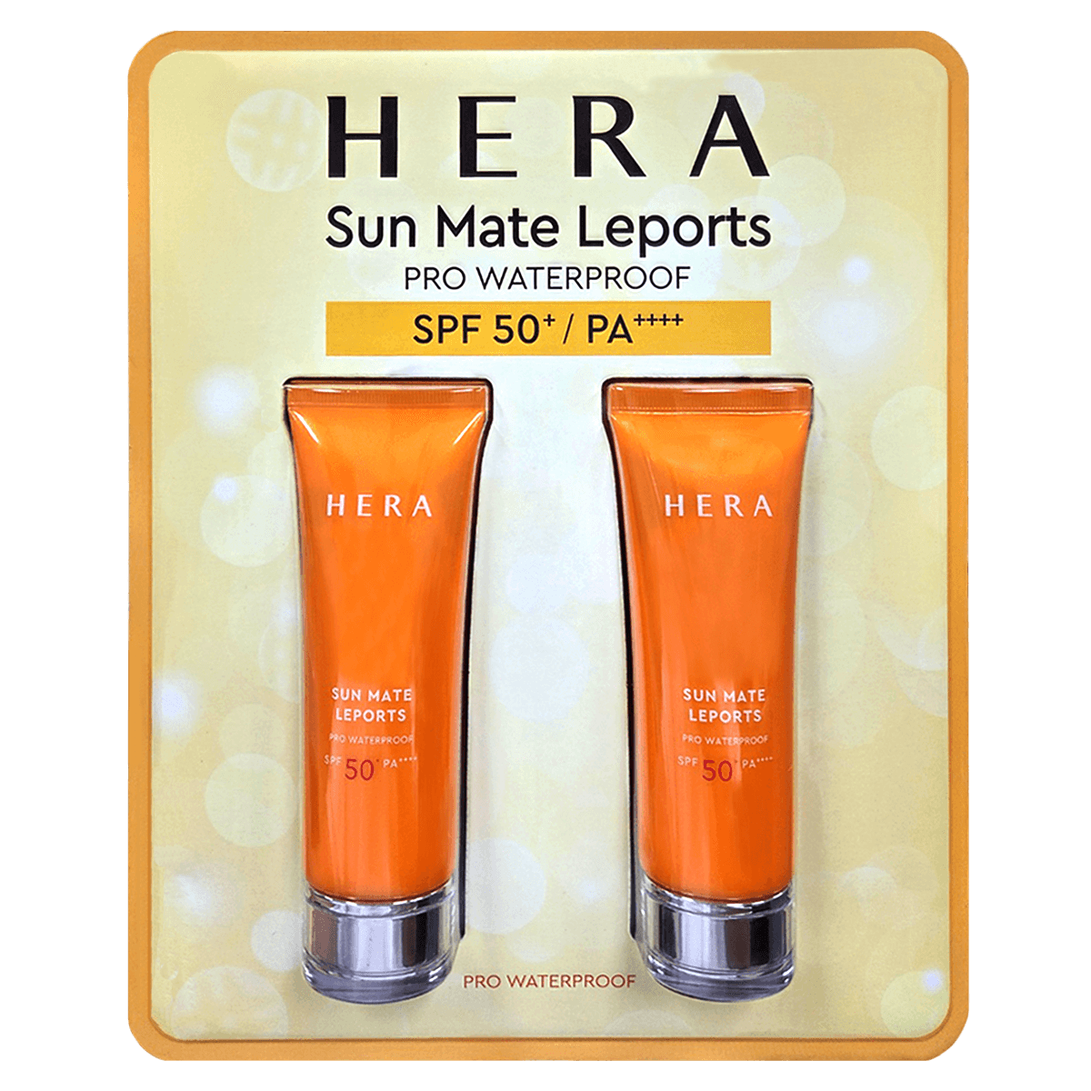 [到着保証] HERA サンメイト レポーツ プロ サンクリーム ウォータープルーフ SPF50+ 70ml, 2個