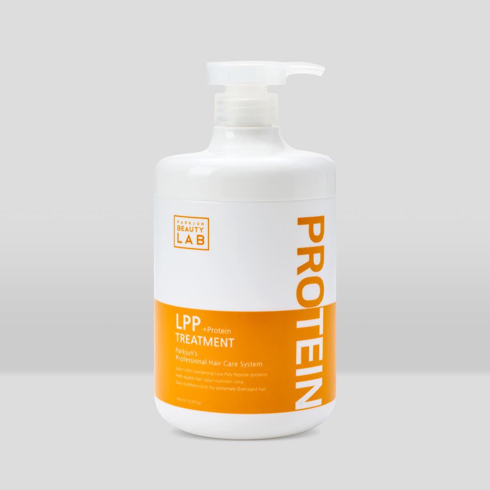 パク・ジュンビューティーラボ LPP プロテイン トリートメント 1000ml オリジナル香 美容室 極ダメージ毛 ヘアパック ピーチ