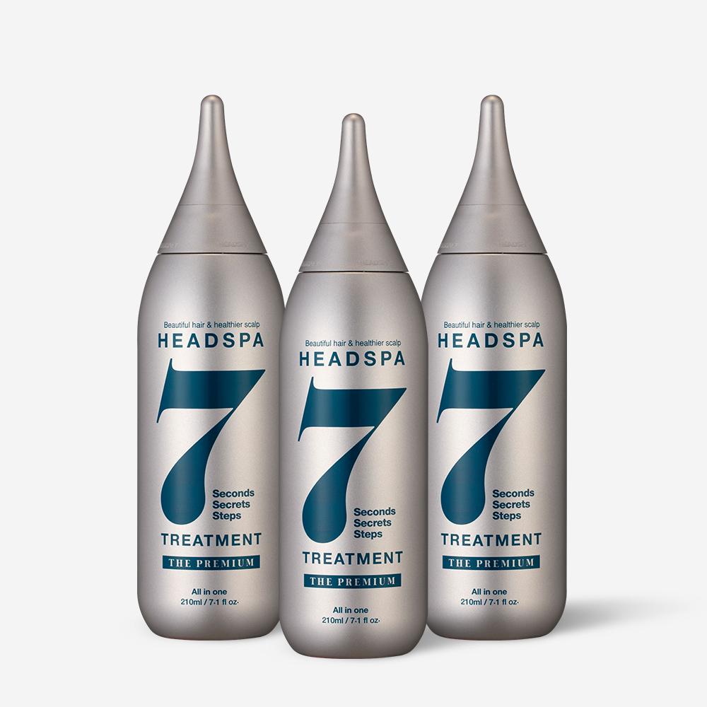 (スーパーポイント) HEAD SPA 7 ザプレミアム トリートメント 210ml x 3個