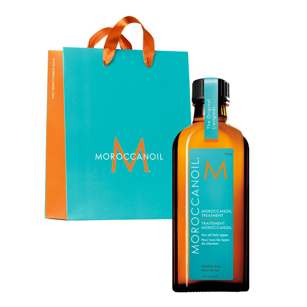 Moroccanoil (モロッカンオイル) トリートメント 100ml (ショッピングバッグ+ポンプ付き)