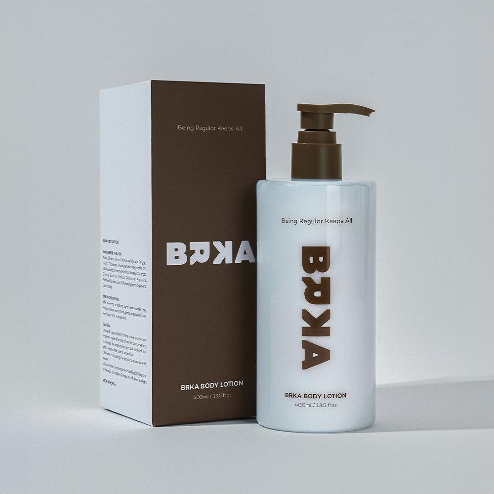 BRKA ブルカ 無香料 ボディローション 400ml 妊婦 弱酸性 低刺激 毛孔角化症