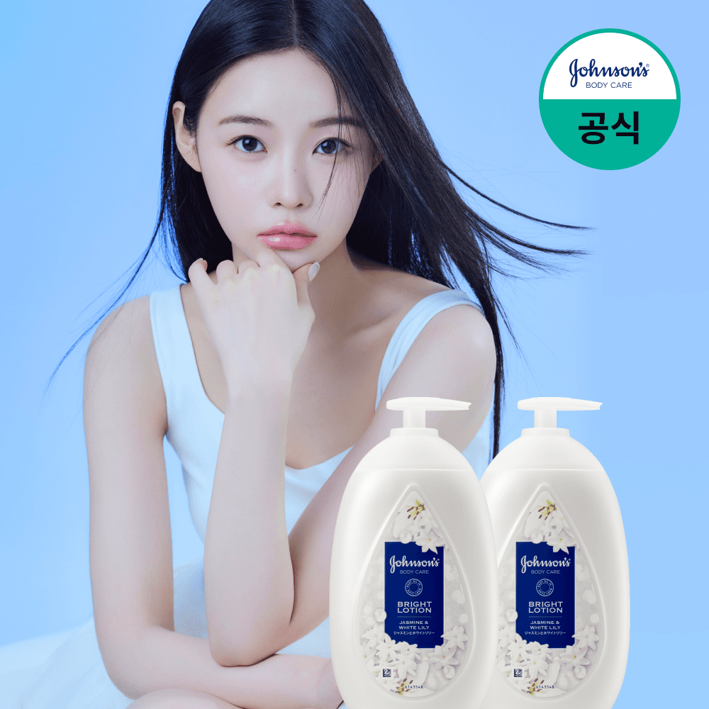 [청순형광등] 존슨즈 뷰티 바디로션 향좋은 보습 자스민 화이트릴리, 500ml, 2개