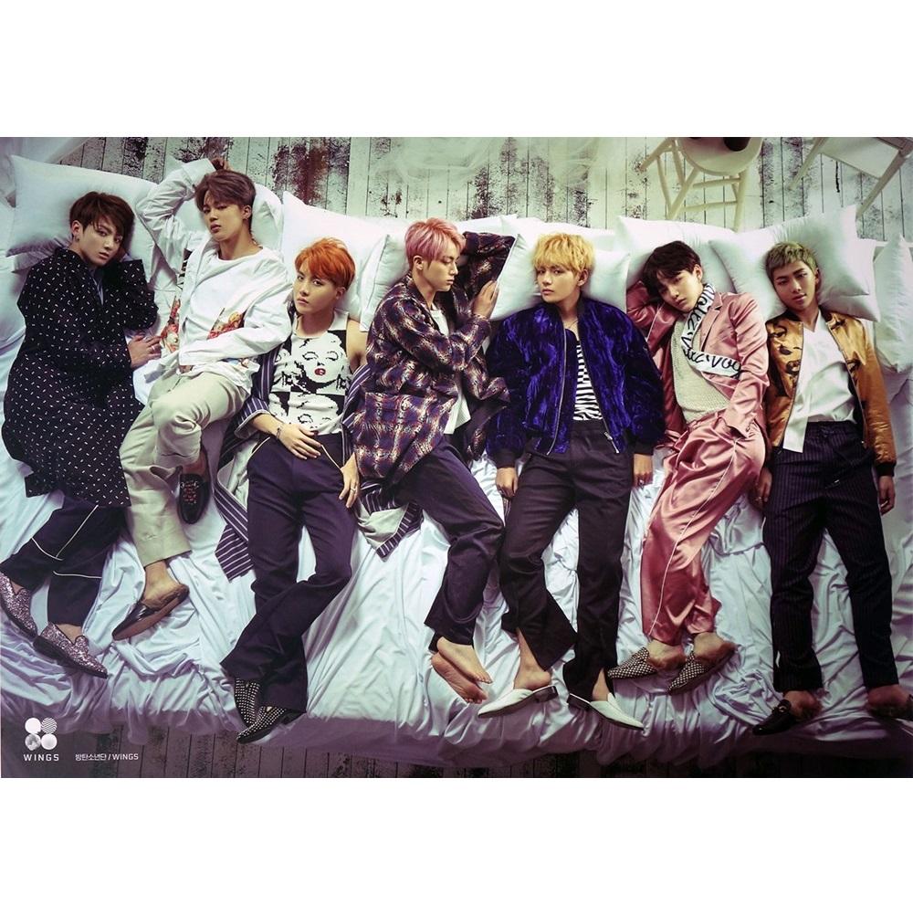(ブロマイド1種+筒) BTS (防弾少年団) - Wings ポスター