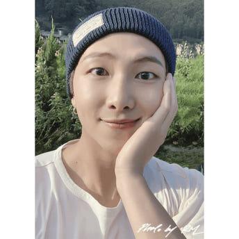 BTS 官製はがき レンチキュラー 3D ポカ フォトカード BE BTS 立体 RM (ナムジュン)