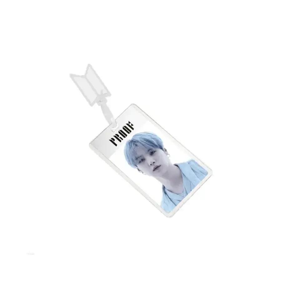 BTS Proof 3D レンチキュラー プレミアムカード ストラップ SUGA 写真 ポスト バンタン グッズ