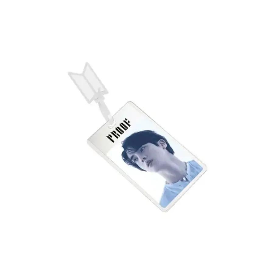 BTS Proof 3D レンチキュラー プレミアムカード ストラップ Jin 写真 ポスト バンタン グッズ
