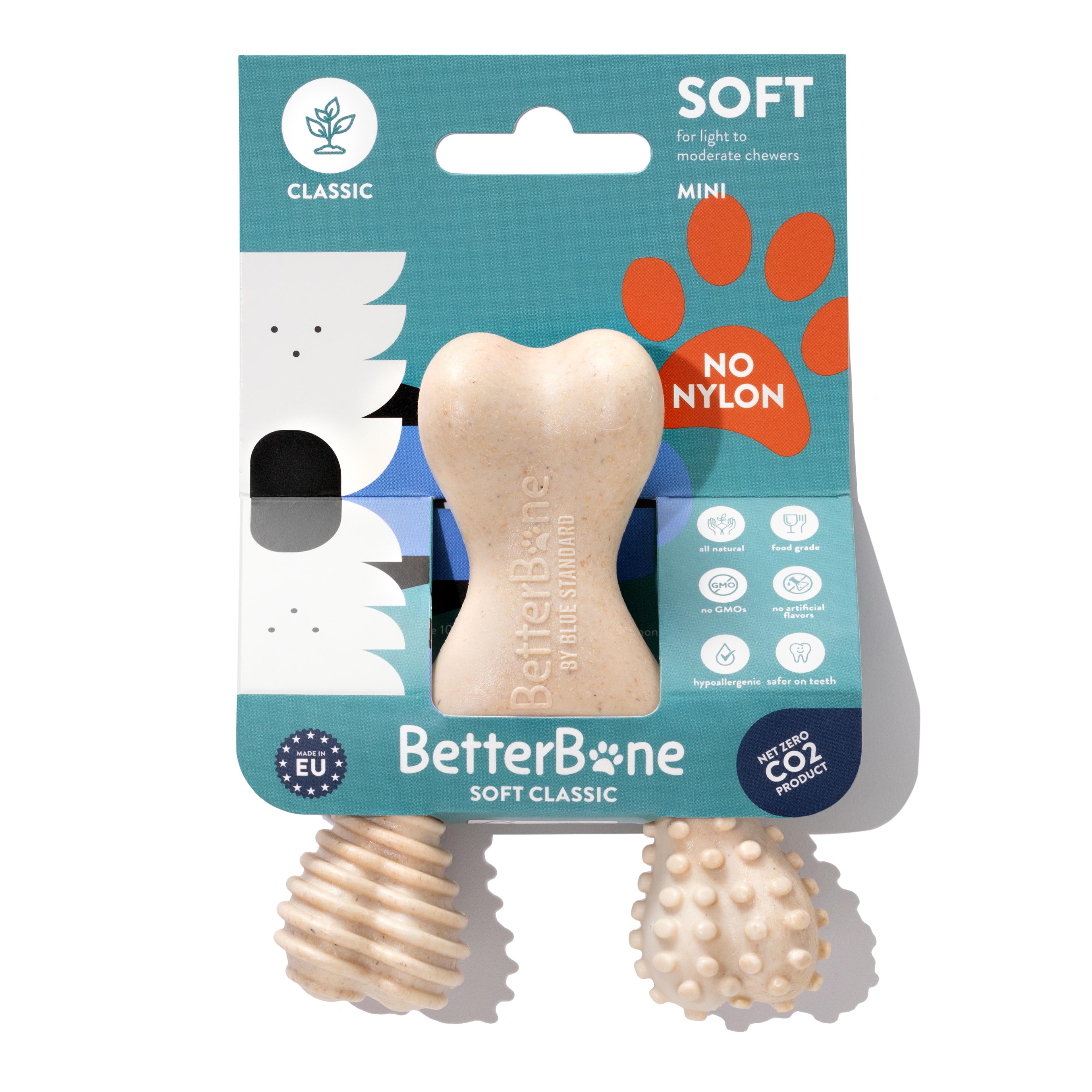 ベターボーン BetterBone ミニ ソフト 無香料 犬用歯固めおもちゃ ウッドスティック