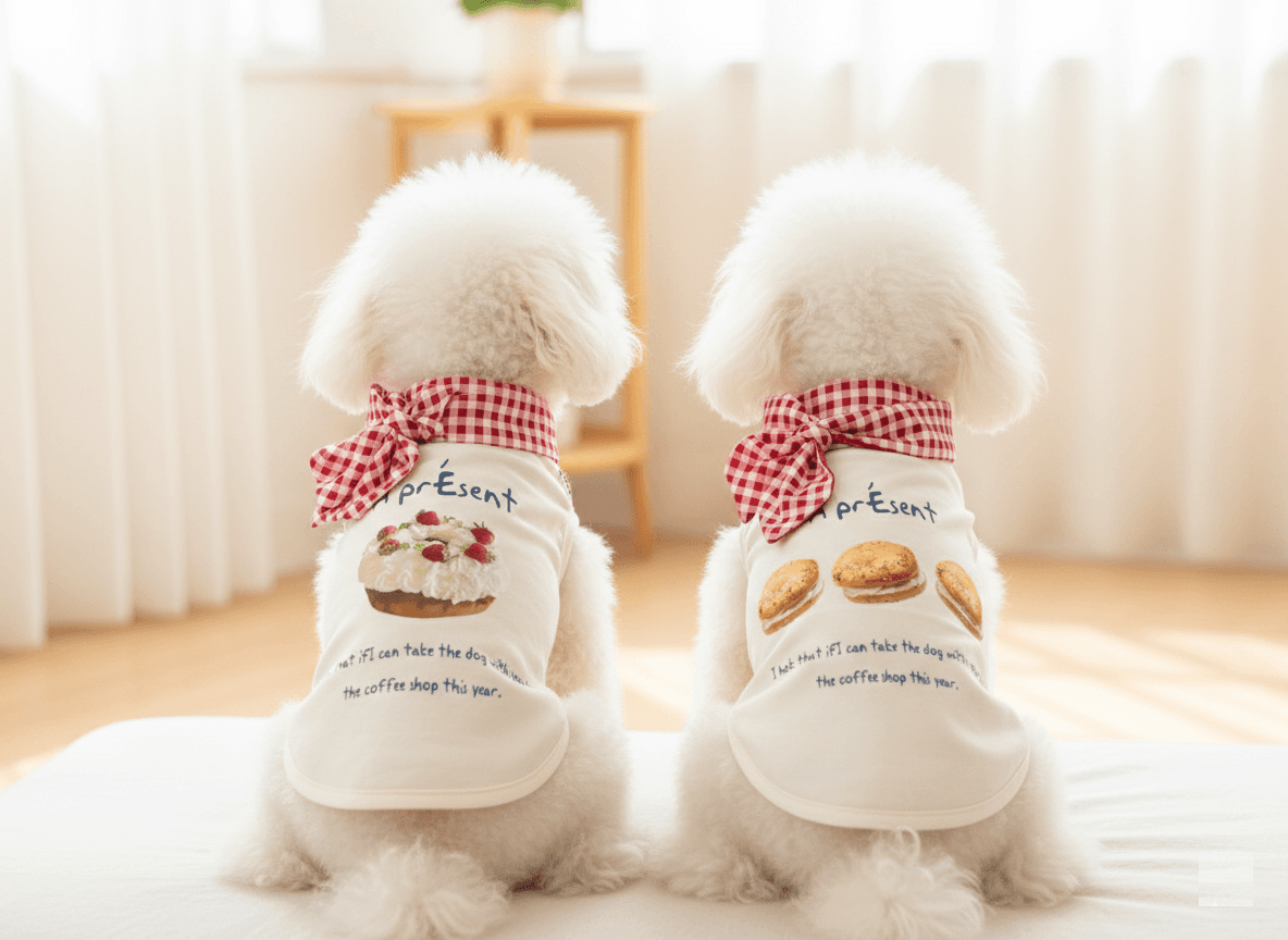犬用 タンクトップ 大型犬服 四季 デイリー スカーフ 犬服 リボン レース Tシャツ XL