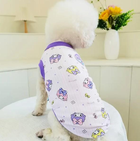 NewDays 紫メロディー 犬服
