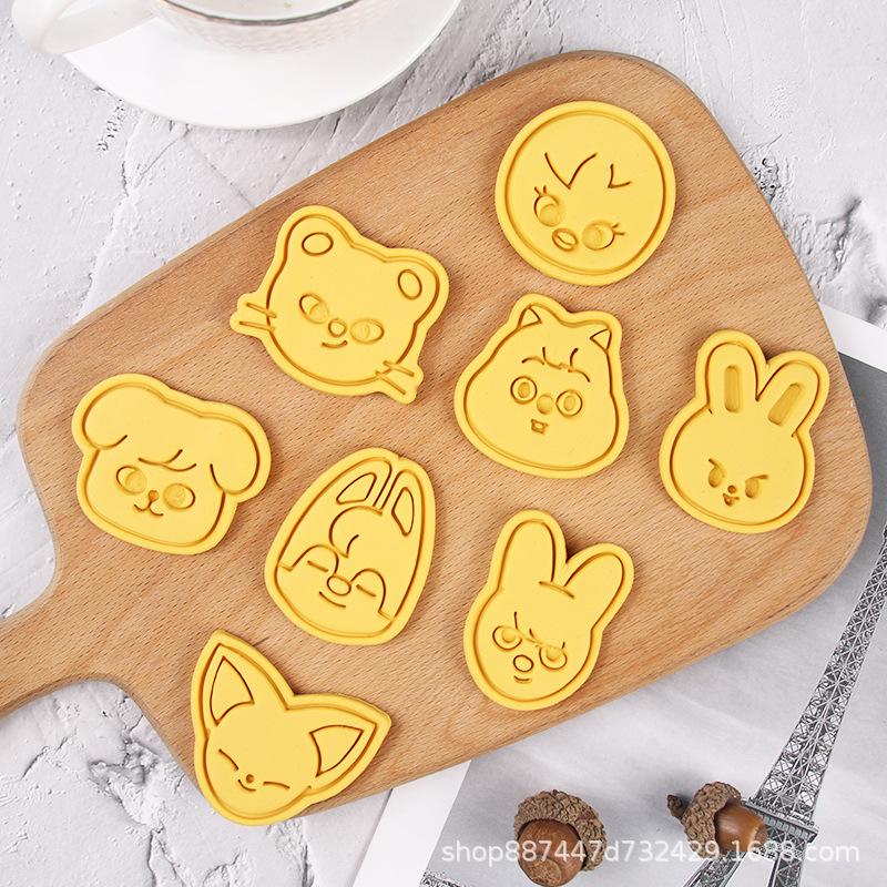 [8種フルセット] Stray Kids スキズ クッキーカッター ファンミーティング クッキーギフトセット スキズグッズ アイドルクッキー