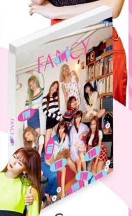 CD 트와이스 FANCY YOU 7집미니 포토북 렌티큘러 포카 스티커 C버전