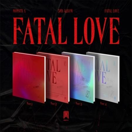 MONSTA X - 3集 FATAL LOVE バージョン選択 ビニール開封