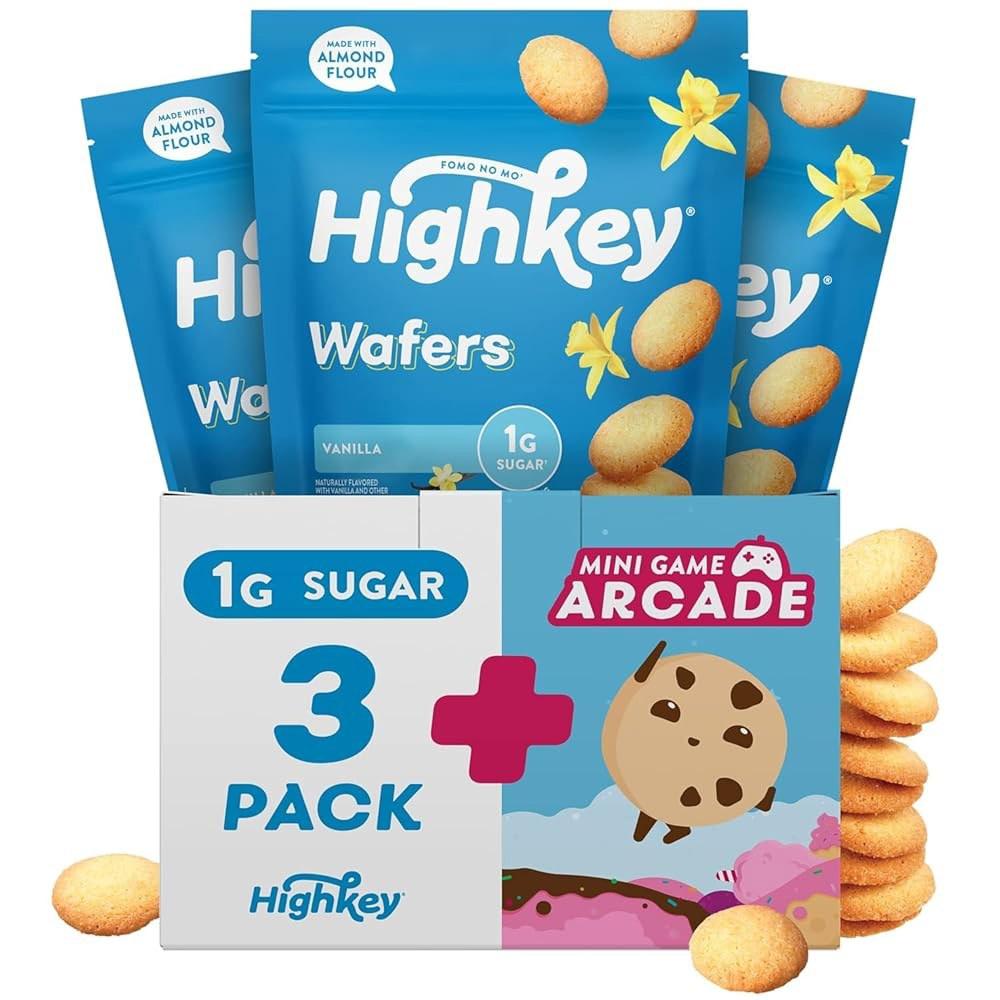 HIGHKEY ハイキー グルテンフリー バニラウェーファー 3パック