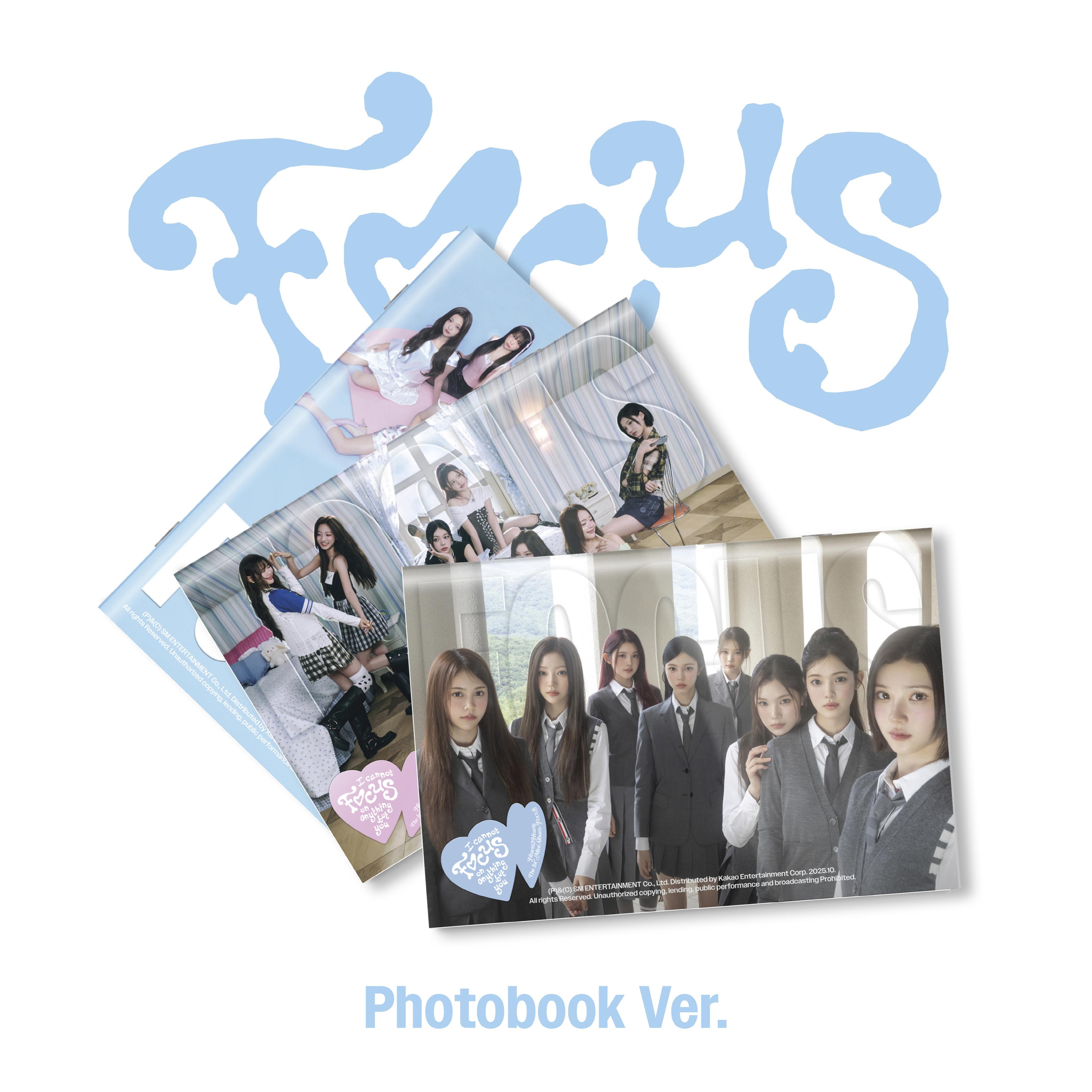 Hearts2Hearts アルバム ミニ 1集 FOCUS Hearts2Hearts フォトブック