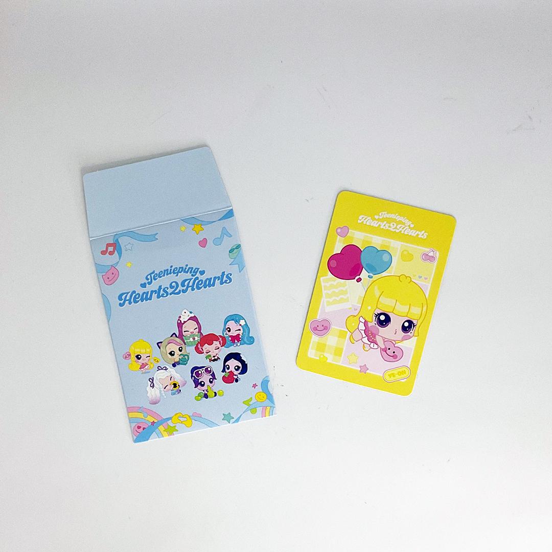 Hearts2Hearts X Teenieping YE-ON PHOTOCARD 2