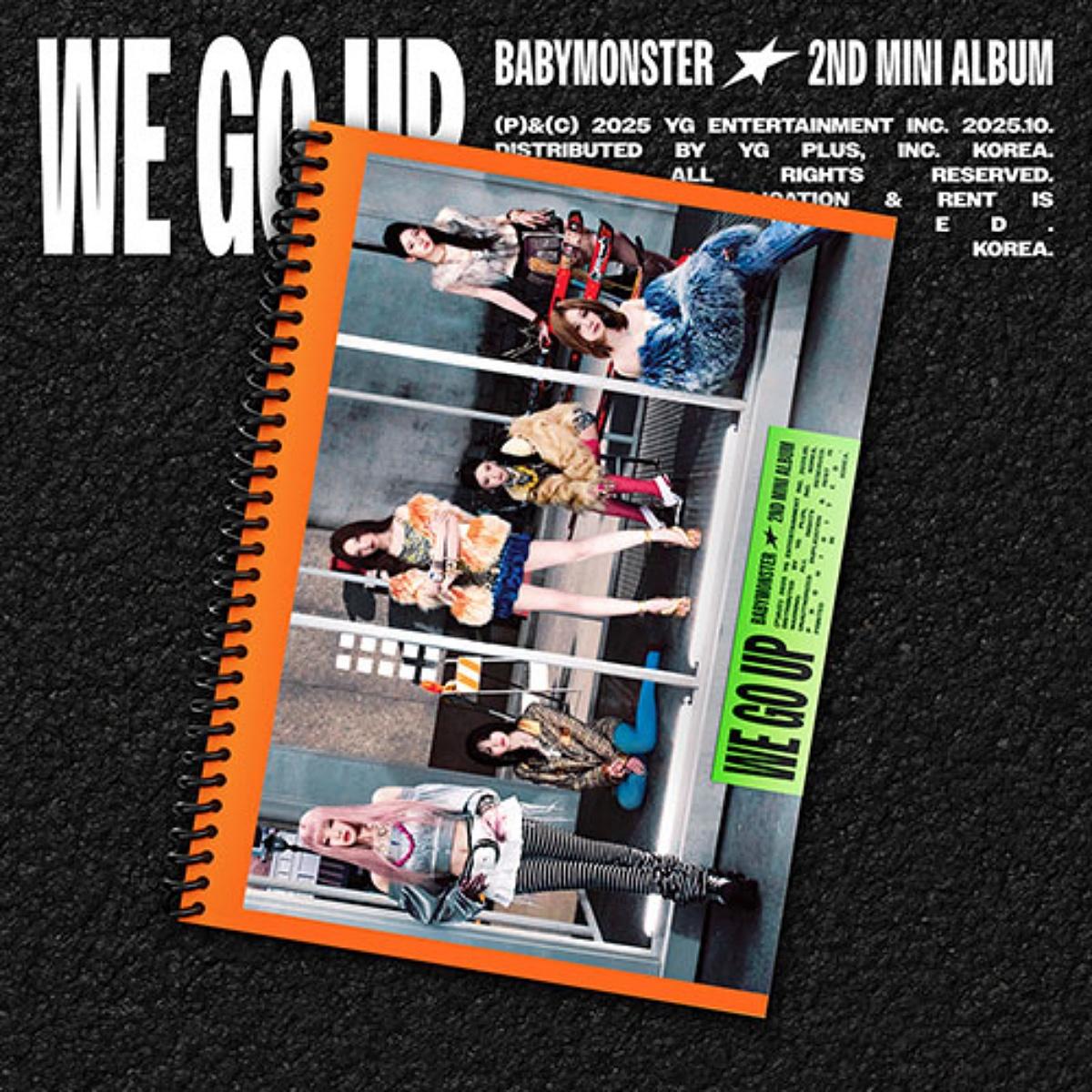 BABYMONSTER Mini 2nd Album WE GO UP (GO Ver.)
