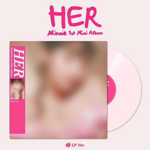 (LP未開封限定盤) (G)I-DLE MINNIE 1stアルバム - HER G(I-DLE) MINNIE LP