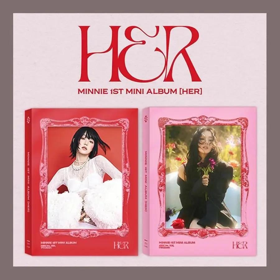 MINNIE ((G)I-DLE) HER 1st Mini Album (Photobook - Red Ver.)