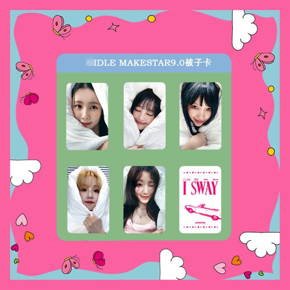 (g) i-dle ブランケット ポストカード 応援グッズ
