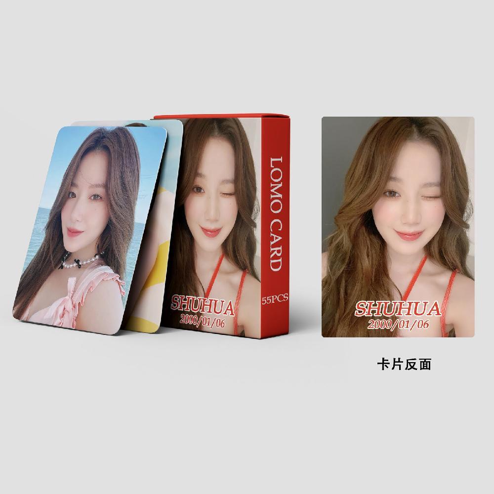 (G) I-DLE LOMO フォトカード 55枚