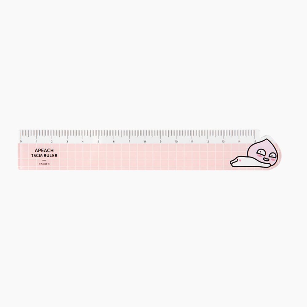 Kakao Friends 15cm 定規 新学期準備物 アピーチ