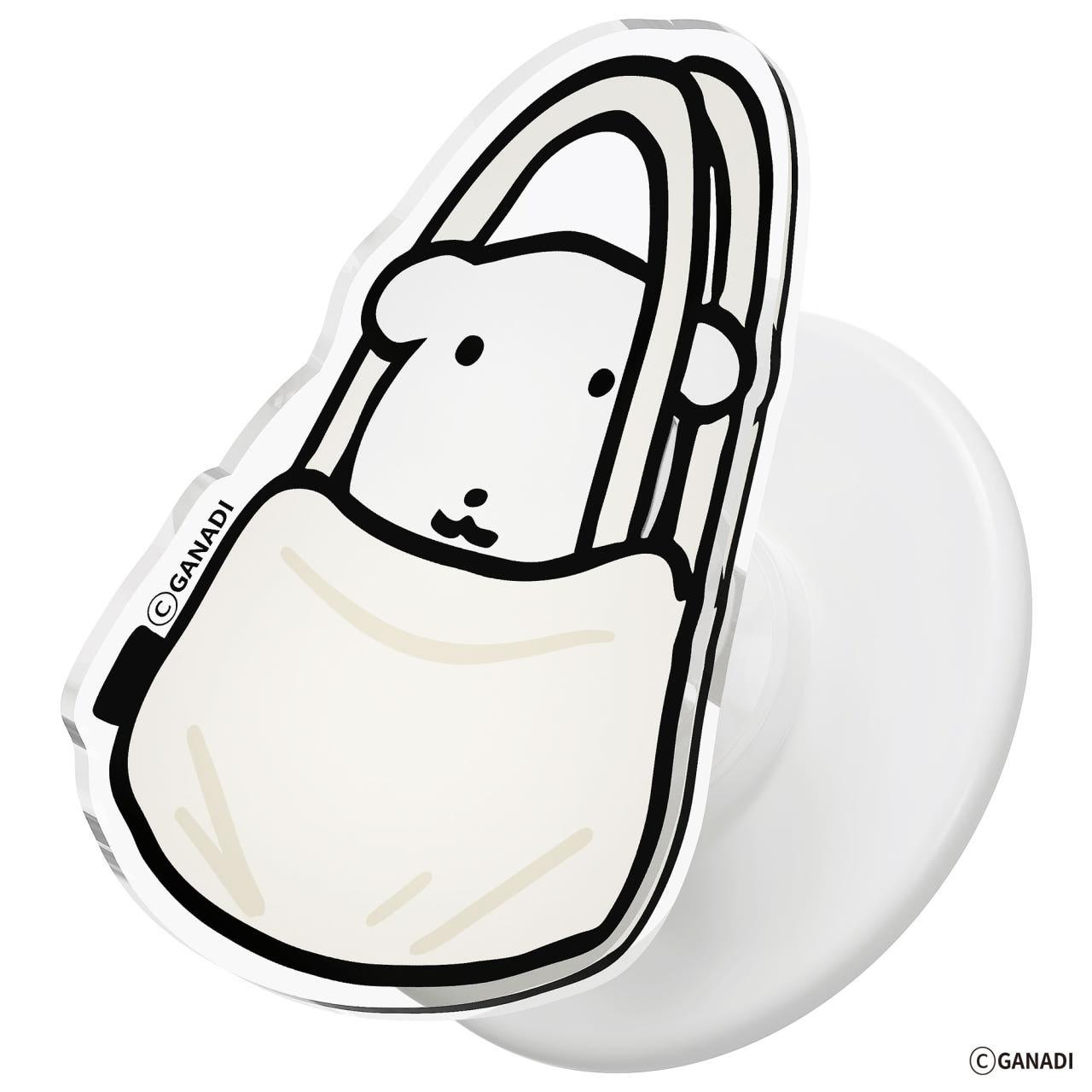ganadi デザイン MagSafe 2倍磁力 アクリル スマートトック