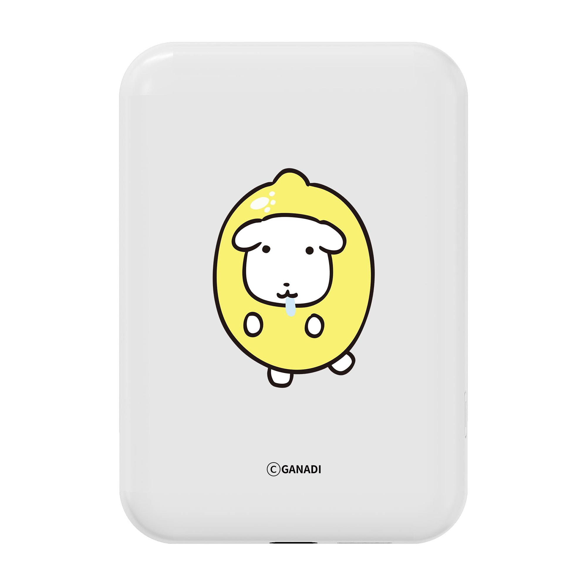 デュ グラニディ モバイルバッテリー 5000mAh MagSafe 急速ワイヤレス充電 レモン チャンサルサラム グッズ