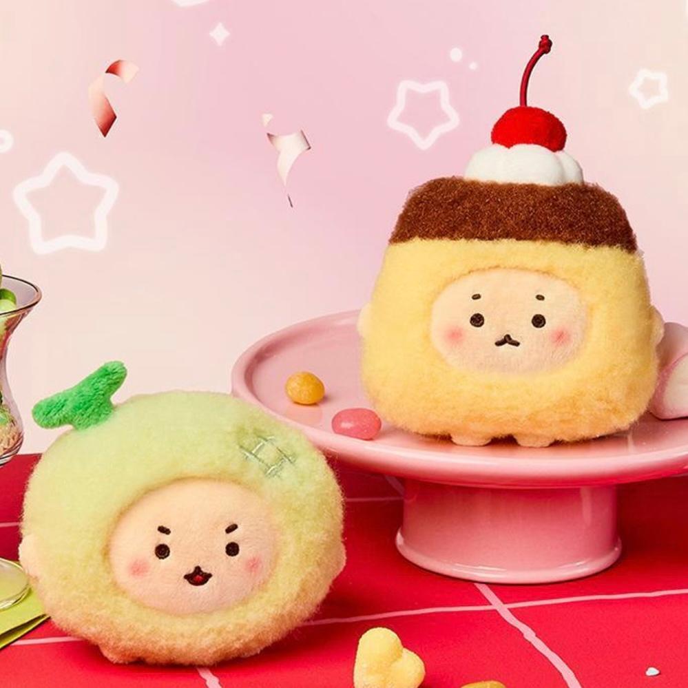 オリーブヤング マンゴム フルーツスイーツ メロンプリン ぬいぐるみ キーリング 限定版 オルヨン マンガッタコーム グッズ