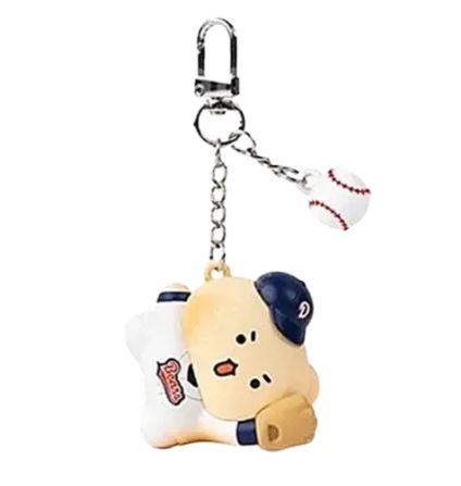 DOOSAN BEARS x マンゴム フィギュアキーリング 好守備 Manggom