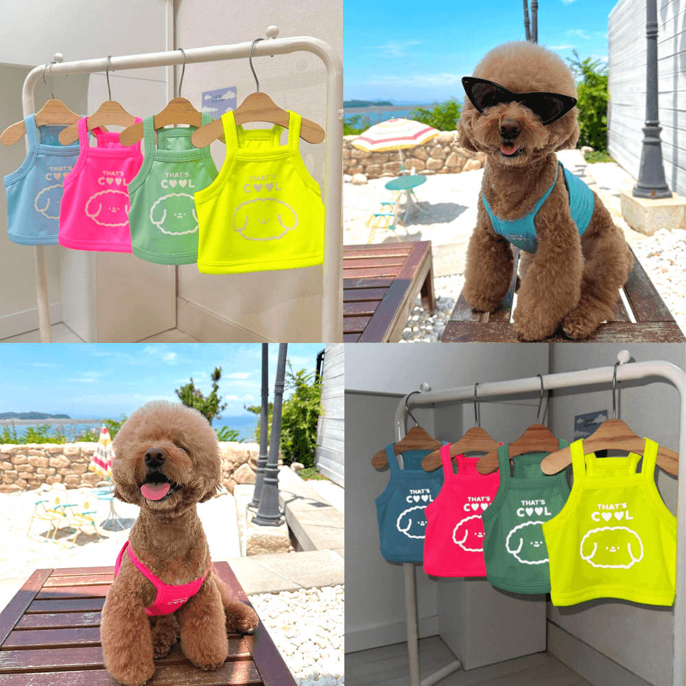 犬用クールT 中型犬服 犬服 タンクトップ クールベスト