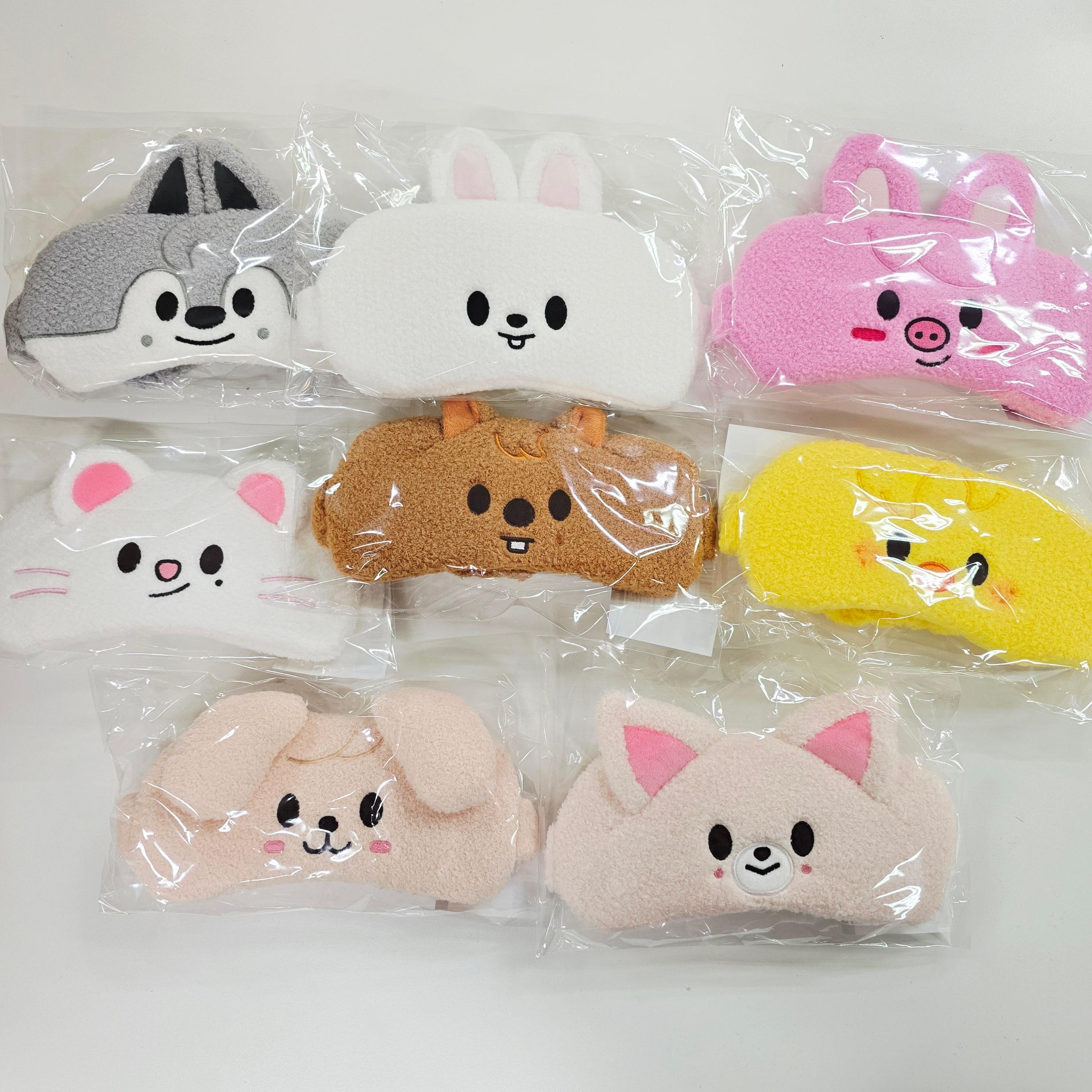Stray Kids SKZOO スキズ アイマスク SLEEP MASK BANGCHAN WOLFCHAN