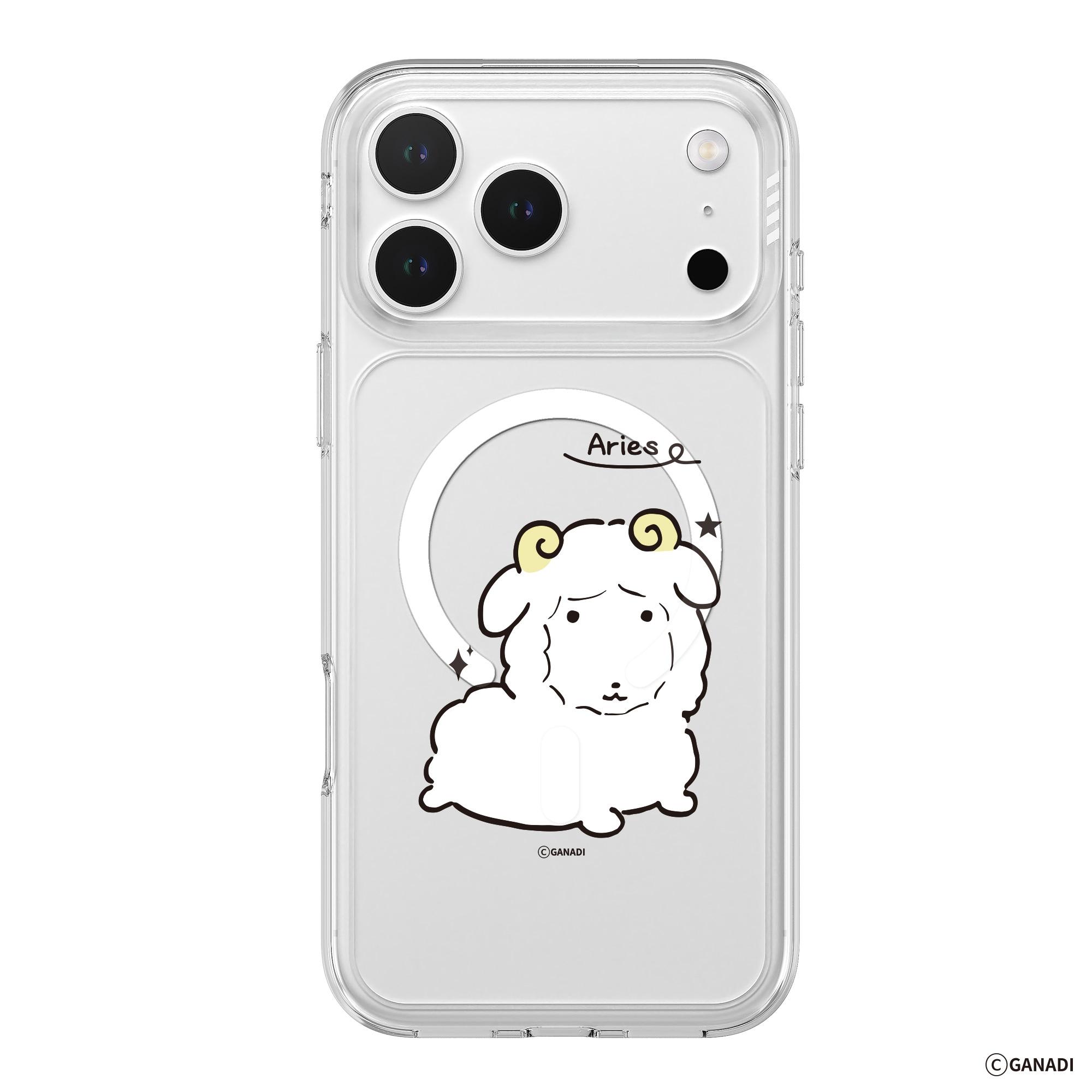 MoranKano GANADI iPhone 16 クリスタル 星座 MagSafeケース