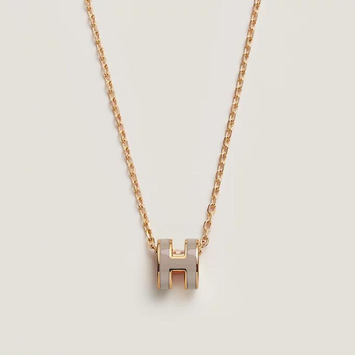 HERMES (エルメス) ミニポップ H ネックレス 3カラー H147992F