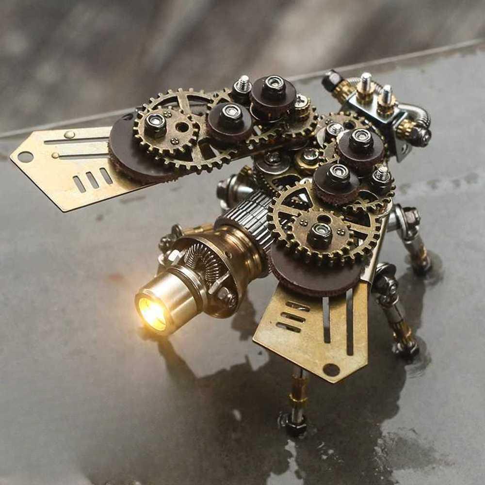 金属フィギュア ホタル ロボット キダルト 組立式 装飾 夫向け DIY