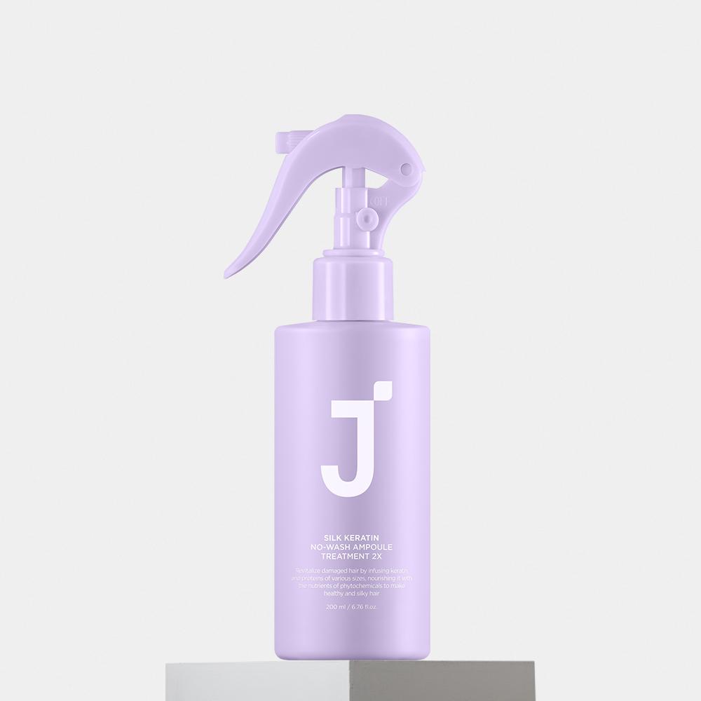 ジェイソープ シルクケラチン プロテイン ノーウォッシュ アンプル トリートメント 2X 200ml