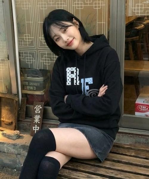 [칙스] (기모 VER 추가) RF Overfit Hoodie Black 5016024625