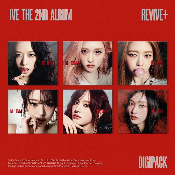 IVE アルバム REVIVE+ 正規2集 IVE BANG BANG BLACK HOLE DIGIPACK アン・ユジン
