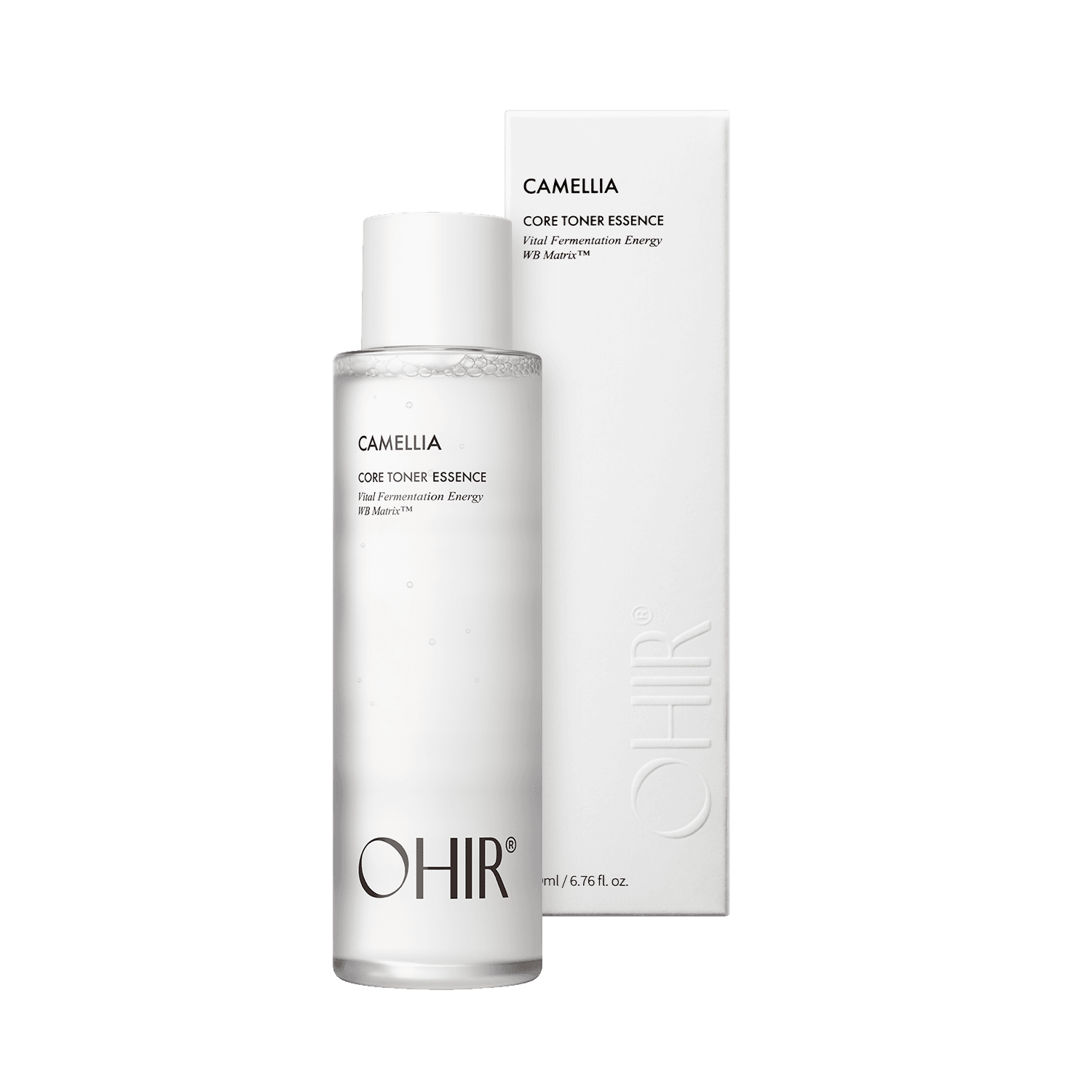 OHIR Camellia Core Foundation-Ready Whitening Radiance Tone-Up Skin Tone Moisture Toner Essence 200mL