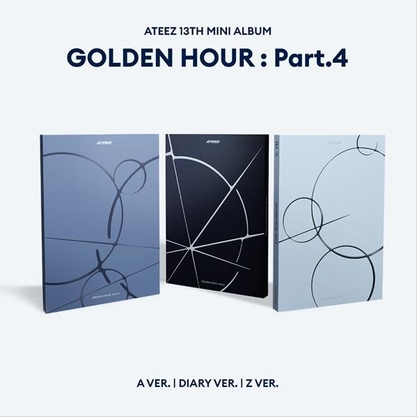 ATEEZ ミニ13集 GOLDEN HOUR Part.4 フォトブック アルバム バージョン選択