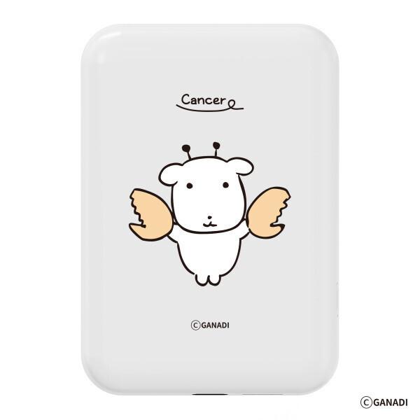 モランカノ ガナディ 星座デザイン 高速 MagSafe ワイヤレス充電 モバイルバッテリー 5000mAh