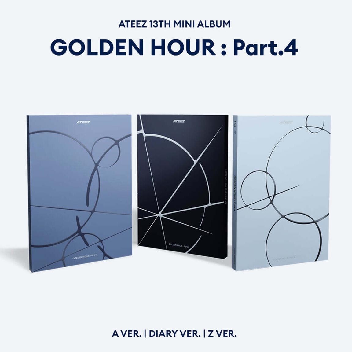 ATEEZ GOLDEN HOUR PART.4 ミニ13集 アルバム 通常盤