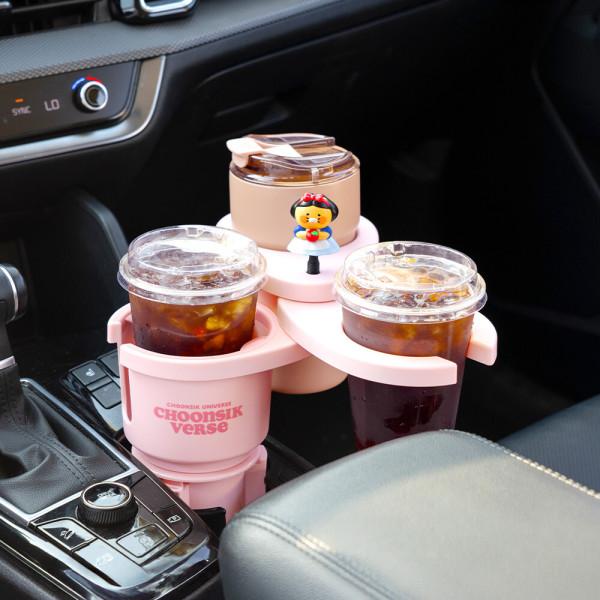 Kakao Friends 3段マルチ車載カップホルダー