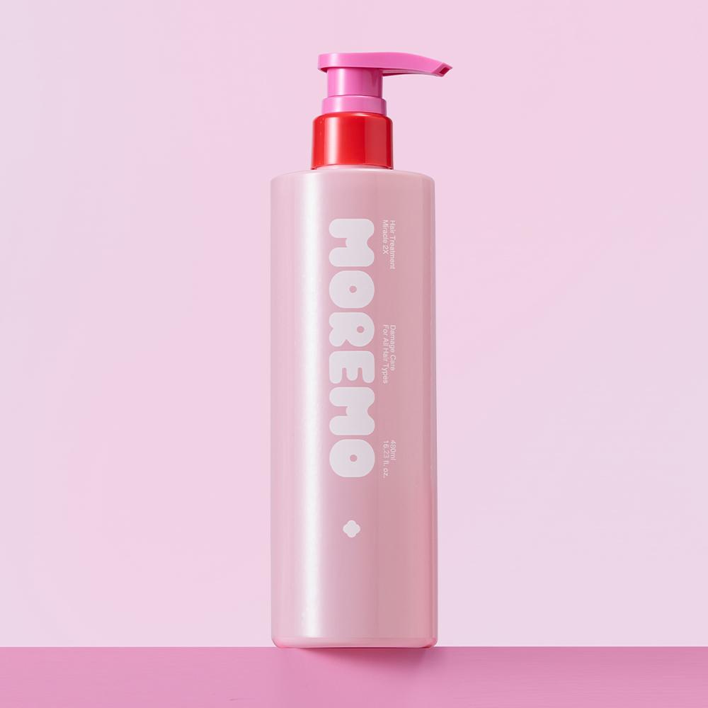 [3種香り] モレモ ヘア トリートメント ミラクル 2X タンパク質 ヘアパック 480ml