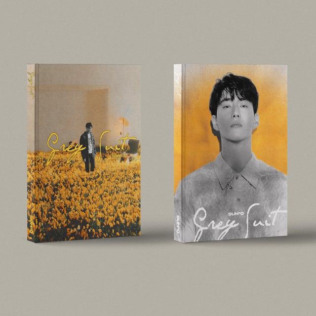2種セット スホ EXO Mini 2nd Album フォトブック Grey Suit Photo Book 2種からランダム発送