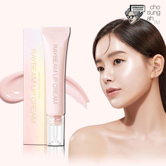 [光沢クリーム] Jo Sung Ah (チョソンア) Ray Beam Up Cream ピーチ 13g（賞味期限 26/4/23まで）