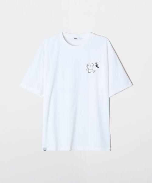SPAO 가나디 半袖Tシャツ GRAPHIC ホワイト SPRLG25U09