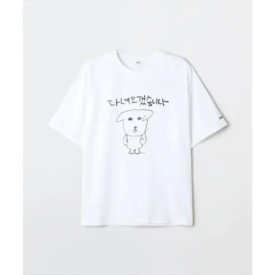 SPAO 가나디 半袖Tシャツ PRINT SPRLG25U09