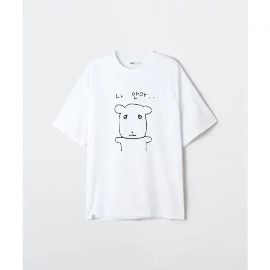 SPAO 가나디 半袖 Tシャツ ホワイト SPRLG25U09